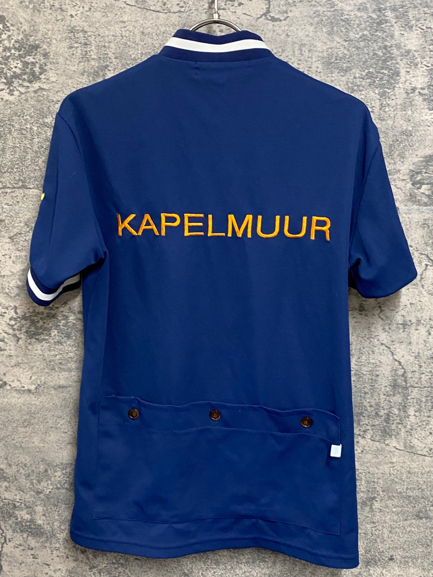 JC244 カペルミュール KAPELMUUR 半袖 サイクルジャージ 紺 ハーフジップ ※サイズ不明