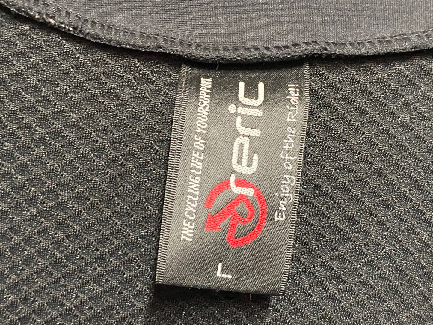 IT980 レリック reric 裏起毛 サイクルジャケット 黒 L