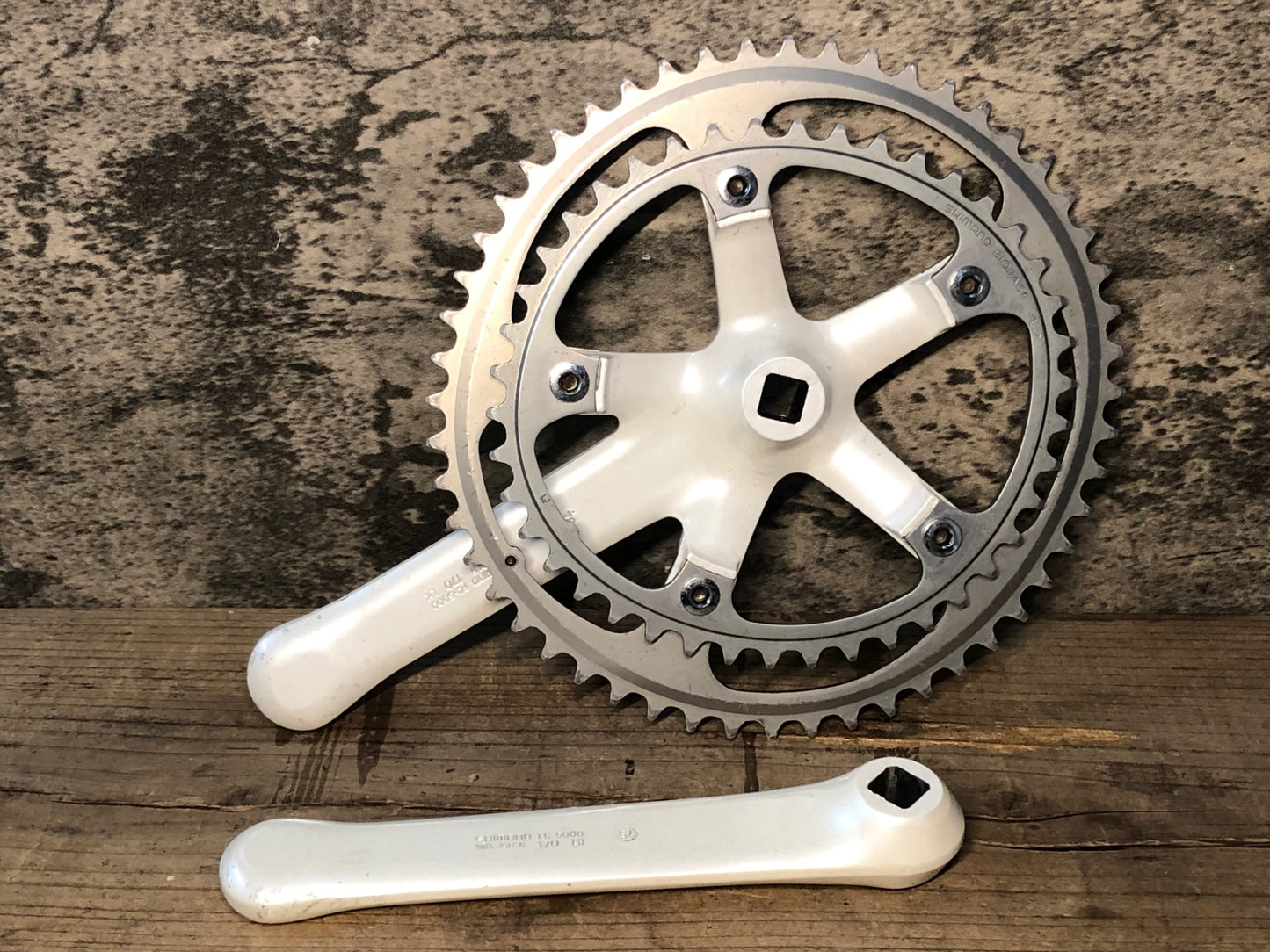 IJ101 シマノ SHIMANO サンテ Sante FC-5000 クランクセット 52-42T 170mm