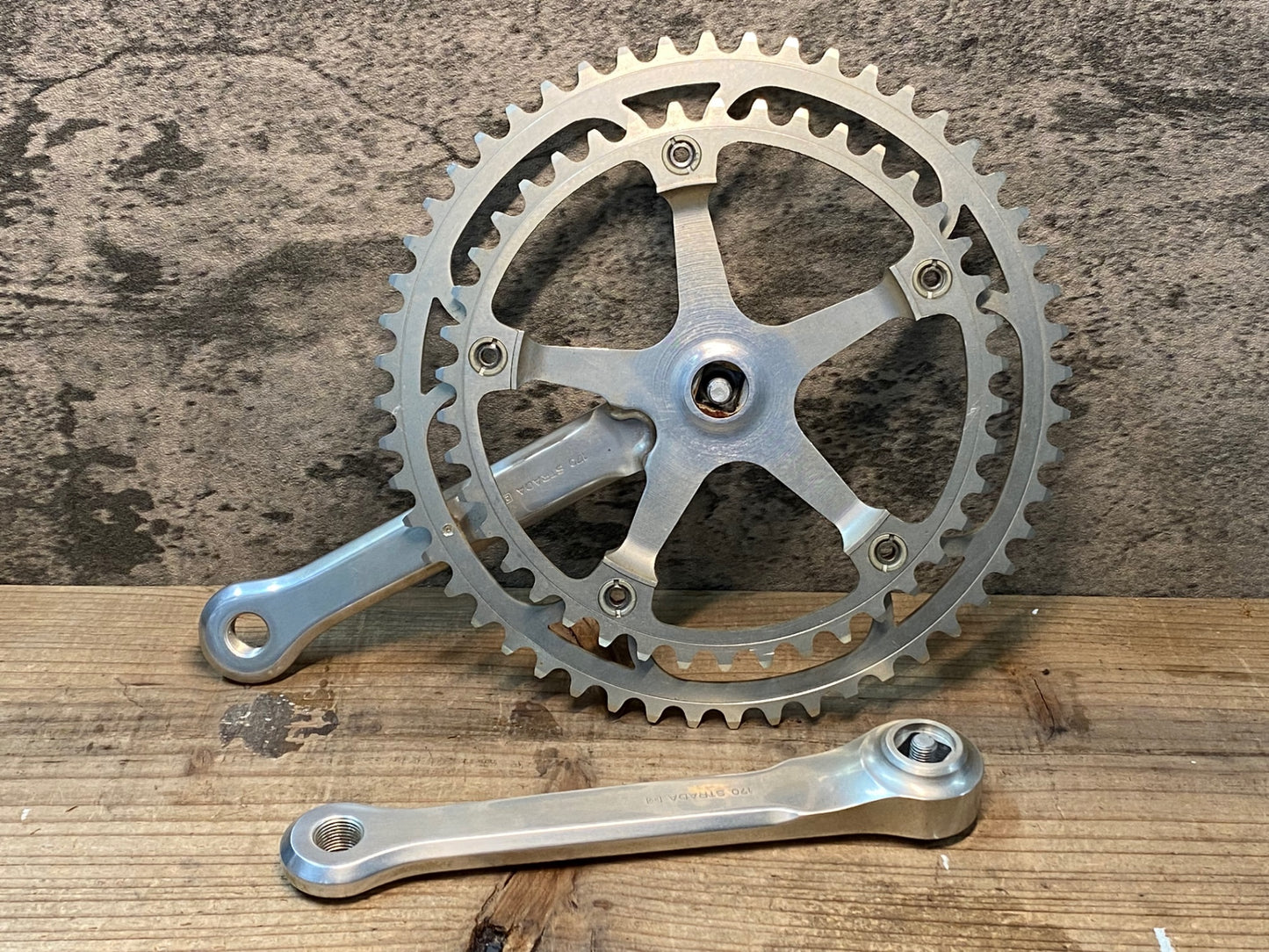 HL126 カンパニョーロ Campagnolo スーパーレコード SUPER RECORD クランクセット 170mm 52/42T