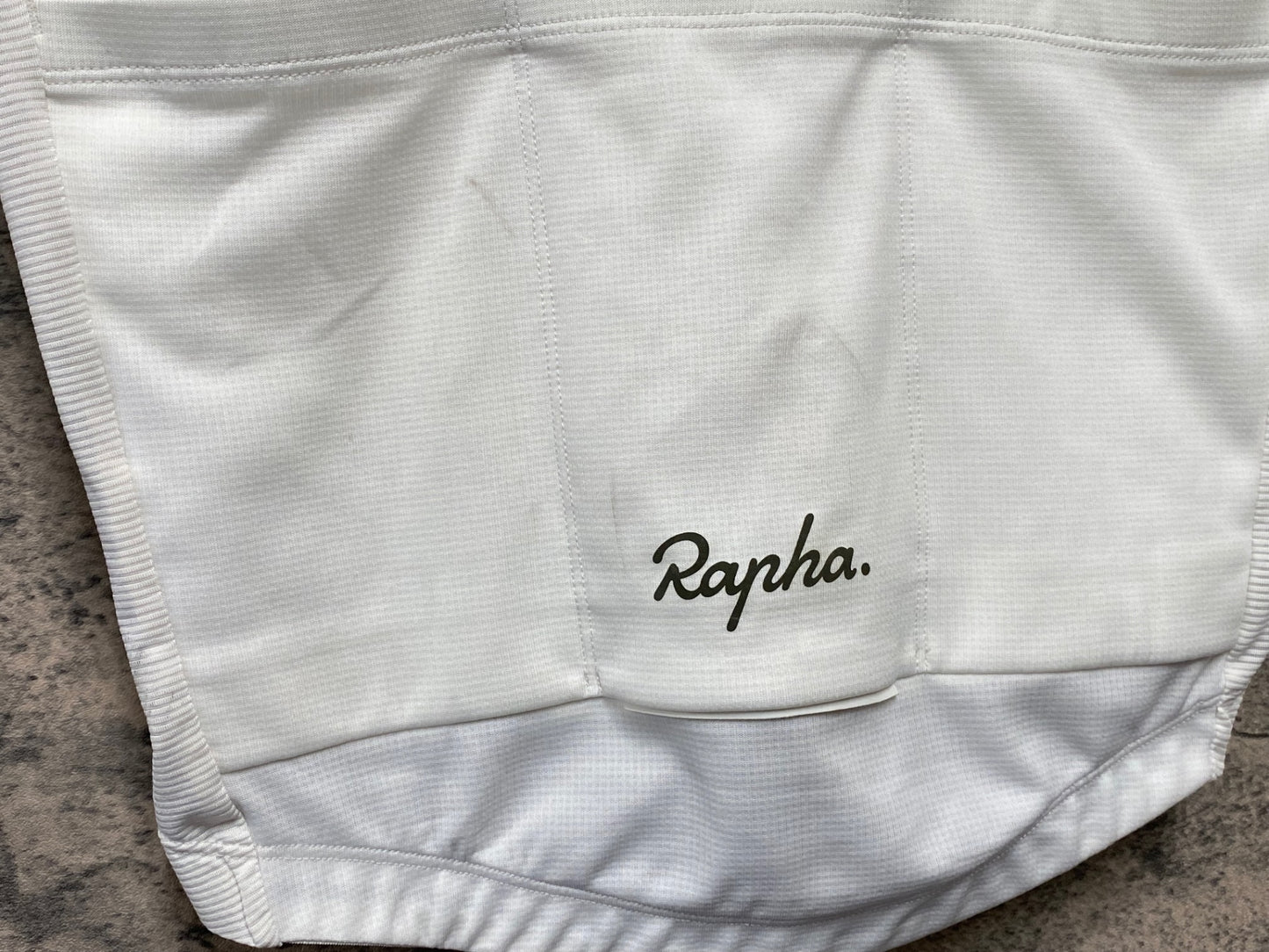 IZ691 ラファ Rapha CORE LIGHTWEIGHT JERSEY 半袖 サイクルジャージ 白 XS