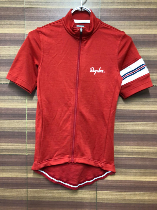 IM245 ラファ Rapha COUNTRY JERSEY 半袖 サイクルジャージ 赤 XS