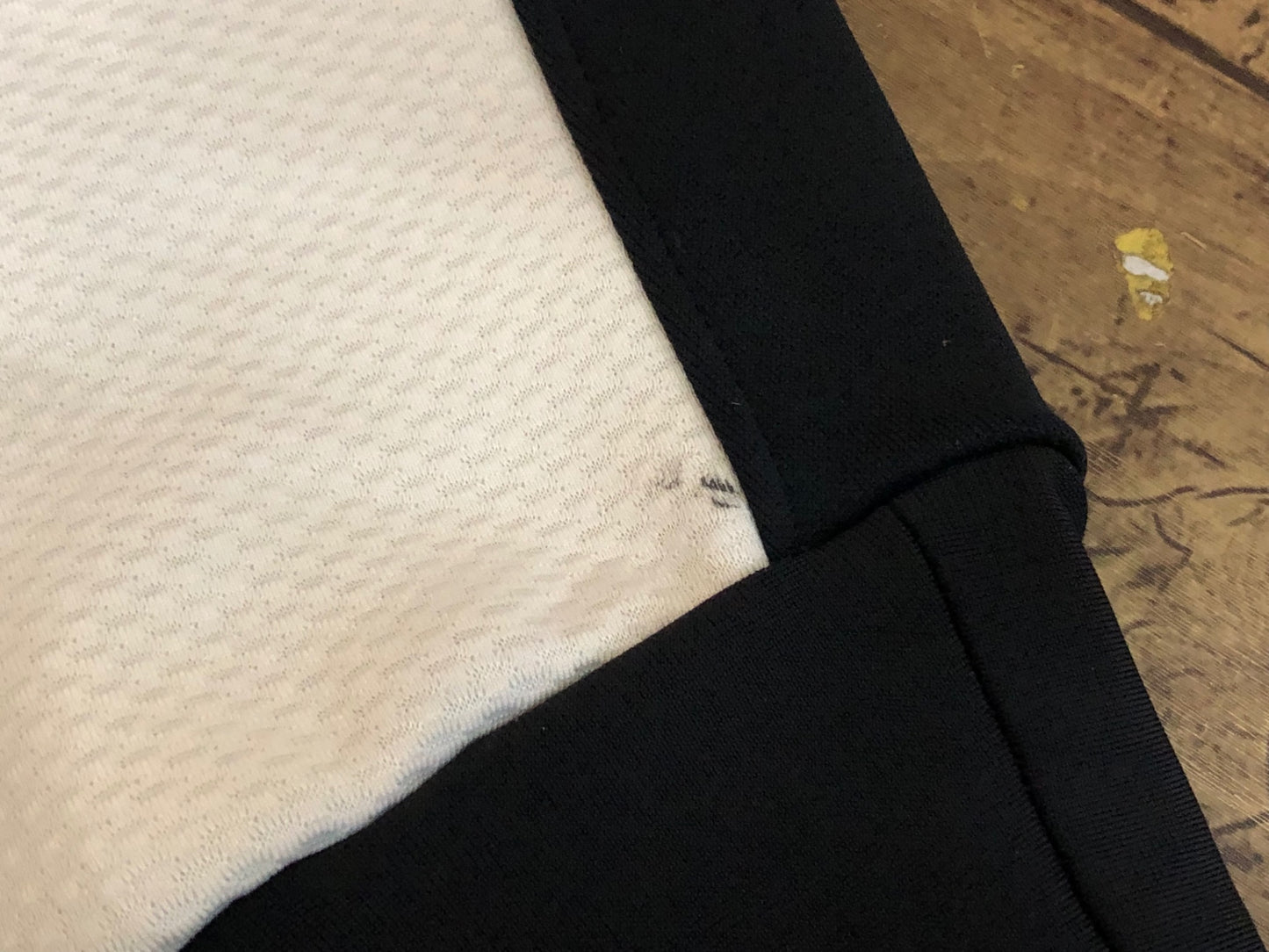 IS297 パールイズミ PEARL iZUMi 長袖 サイクルジャケット 白 黒 L 裏起毛