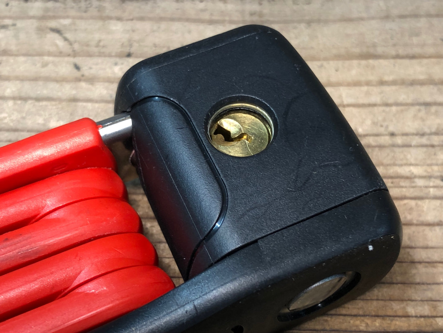 IO841 アブス ABUS BORDO LITE 6055 鍵 ブレードロック 黒