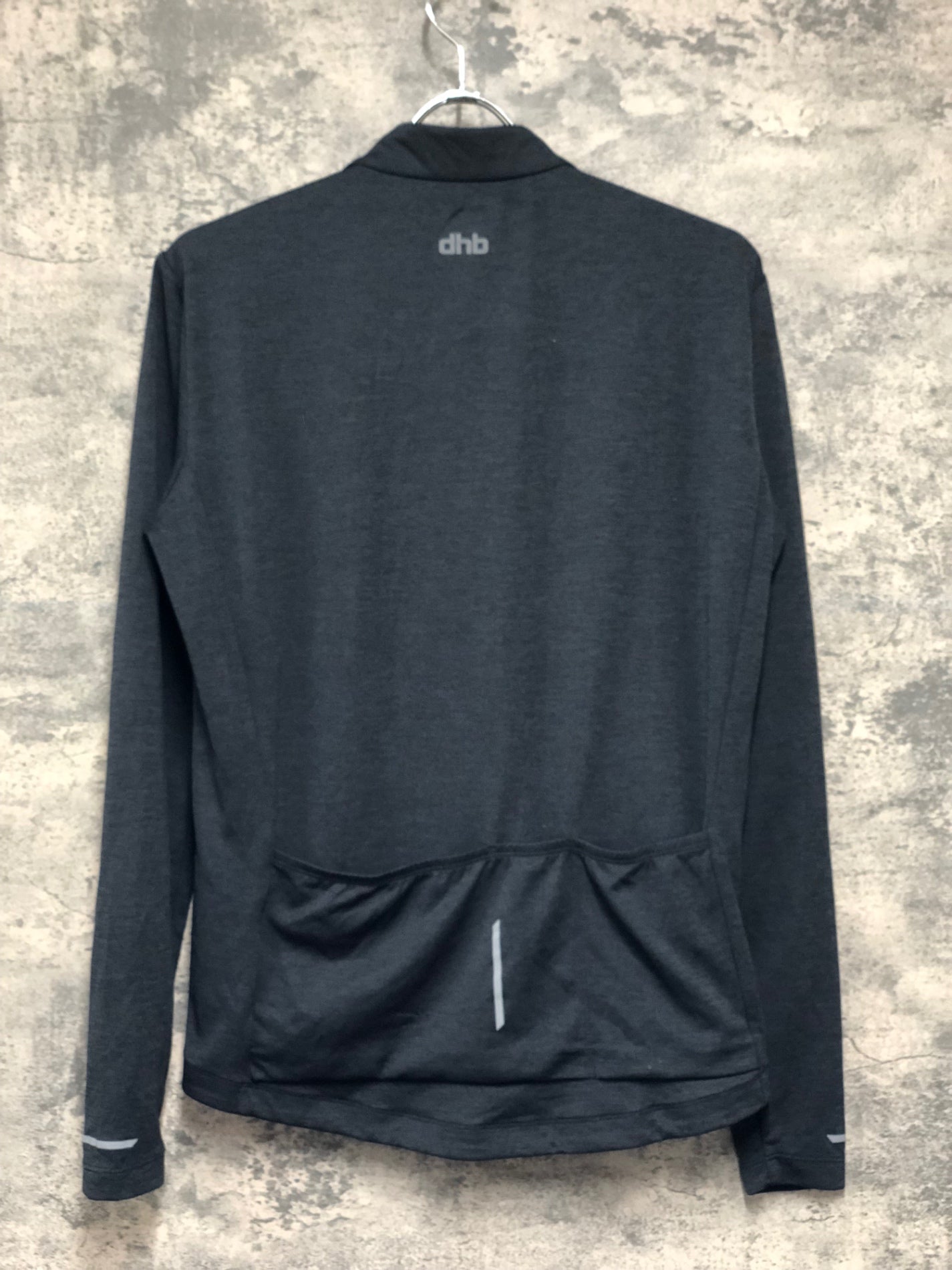 JB380 dhb 長袖 サイクルジャージ グレー M