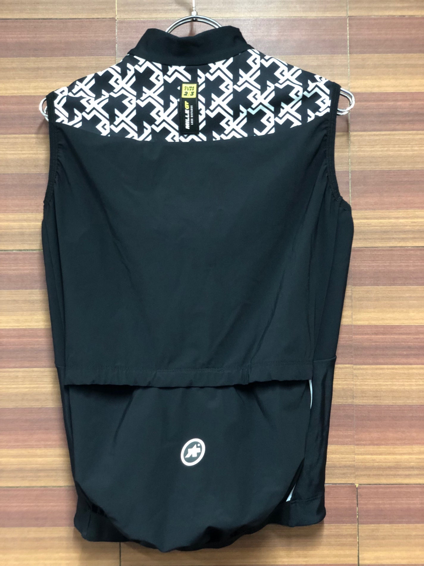 II766 アソス assos MILLE GT サイクルベスト ジレ S 黒