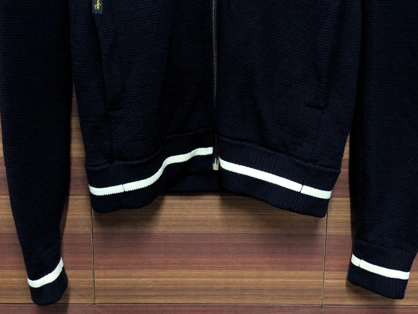 IO871 ラファ Rapha IMPERIAL WORKS TRACK JACKET 長袖 ジャケット 濃紺 XS