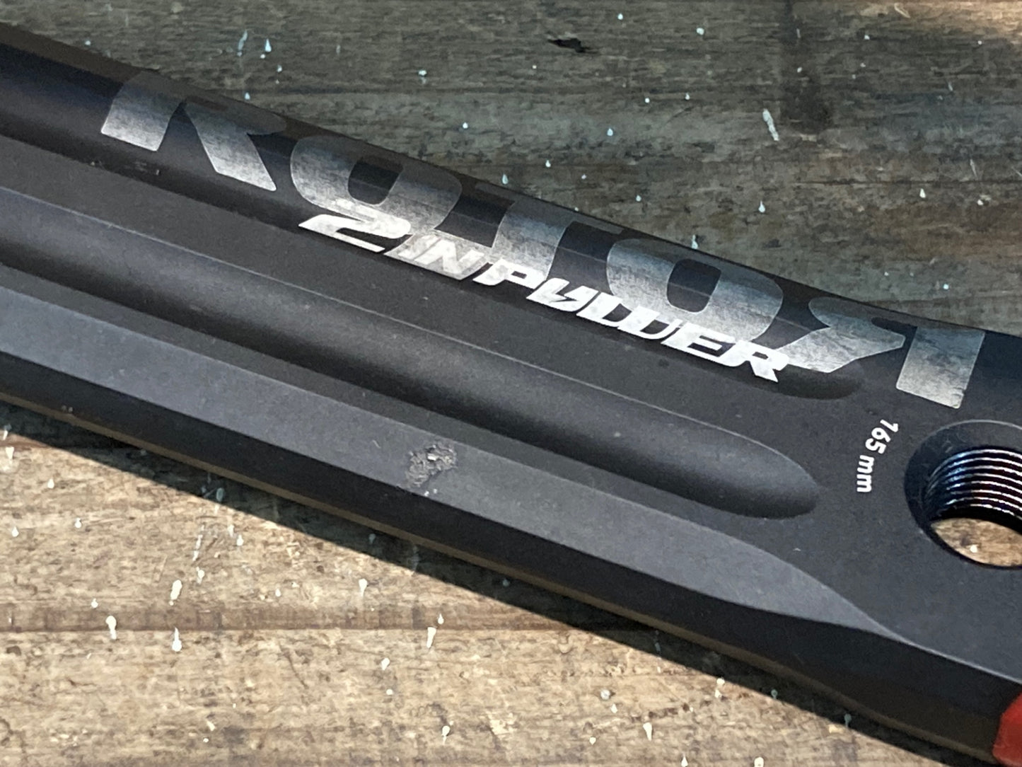 IM155 ローター ROTOR 2IN POWER パワーメーター クランクアーム 165mm Φ30 充電器付属