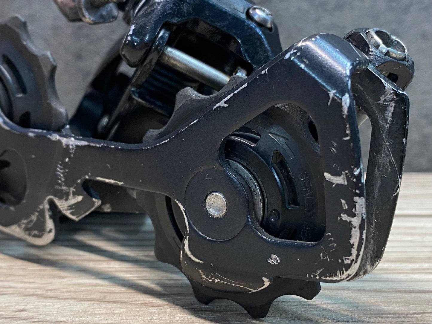 IS342 シマノ SHIMANO 105 FD-5800 RD-5800 前後ディレイラーセット ※プーリーケージ折れ