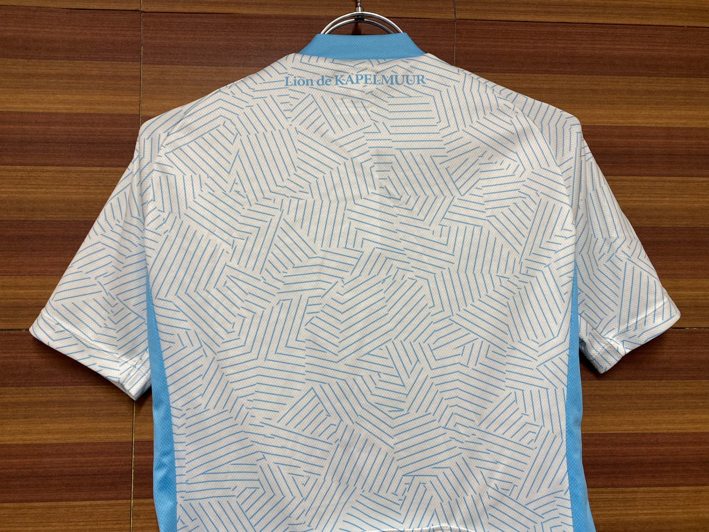 IM469 リオンドカペルミュール Lion de KAPELMUUR 半袖 サイクルジャージ 38 白