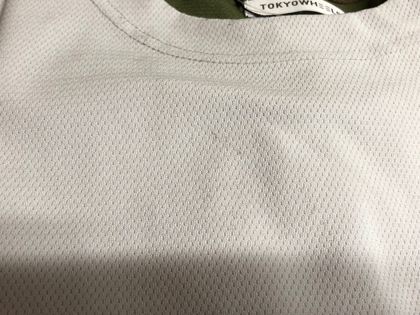 IU747 トウキョウウィールズ TOKYO WHEELS 半袖 Tシャツ グレー オリーブ XL