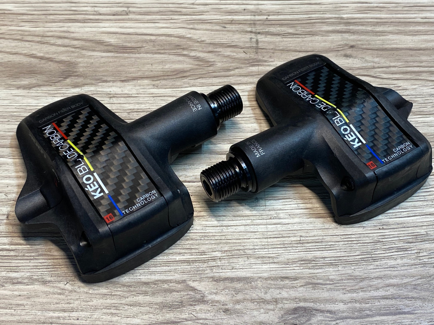 IQ543 ルック LOOK KEO BLADE CARBON ビンディングぺダル Tiシャフト