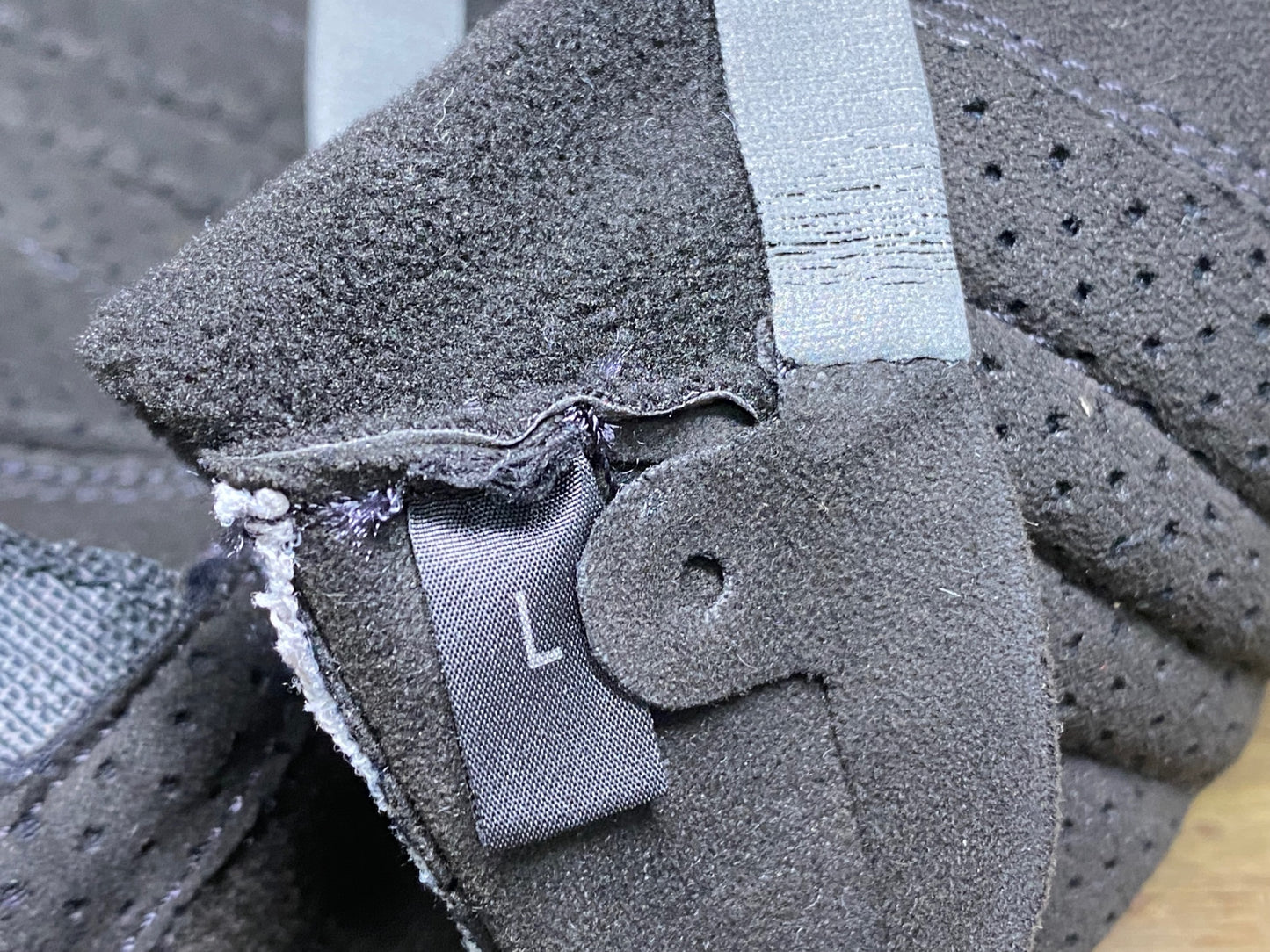 JB101 ラファ Rapha BREVET GLOVES 長指 グローブ グレー 黒 L 裏起毛