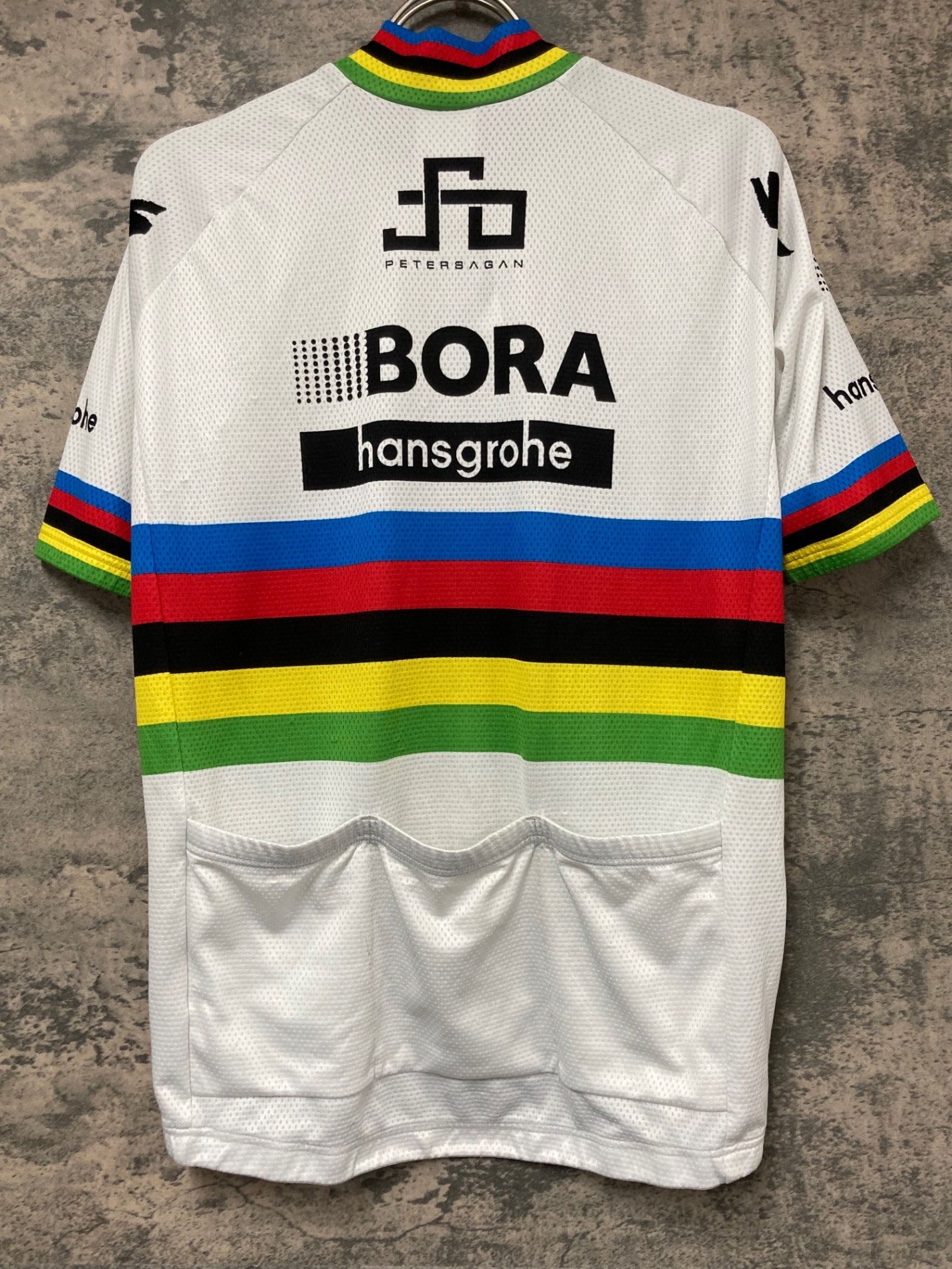 IW440 クラフト CRAFT 半袖 サイクルジャージ 白 M BORA hansgrohe PETER SAGAN