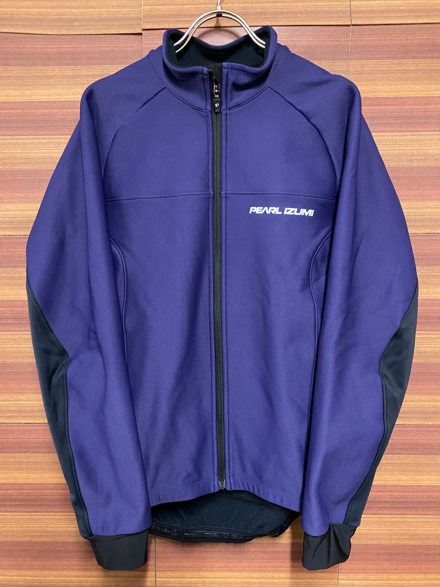 IT162 パールイズミ PEARL iZUMi 長袖 サイクルジャケット パープル L 裏起毛