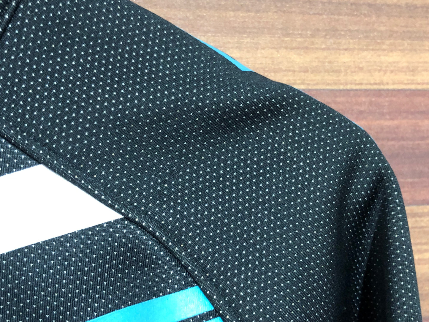 IM788 パールイズミ PEARL iZUMi 長袖 サイクルジャケット 黒 水色 S 裏起毛 WINDBREAK