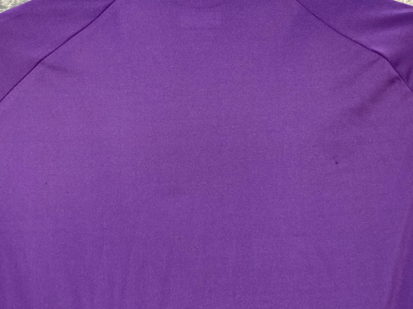 IV535 マヴィック MAVIC 半袖 サイクルジャージ 紫 M