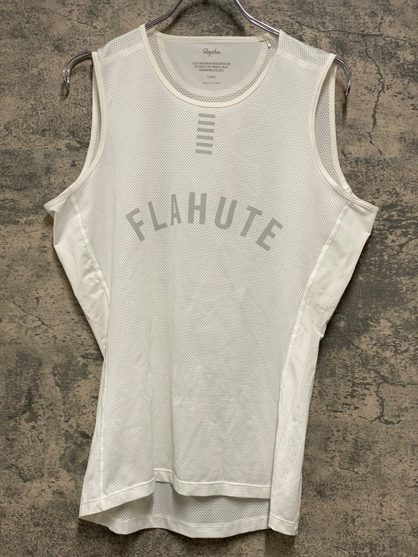 JB023 ラファ Rapha PRO TEAM BASE LAYER - SLEEVELESS ノースリーブ ベースレイヤー 白 L