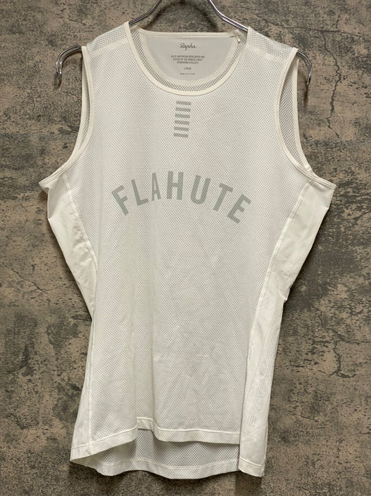 JB023 ラファ Rapha PRO TEAM BASE LAYER - SLEEVELESS ノースリーブ ベースレイヤー 白 L