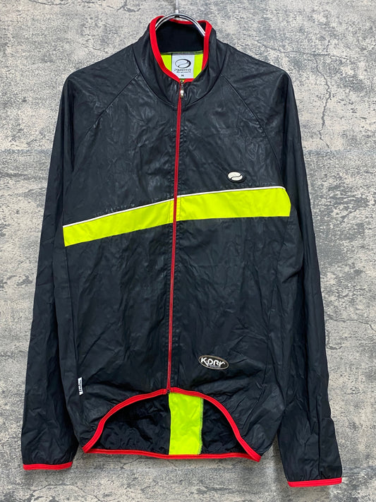 JA640 パレンティーニ PARENTINI 長袖 ウインドブレイカー 黒 M