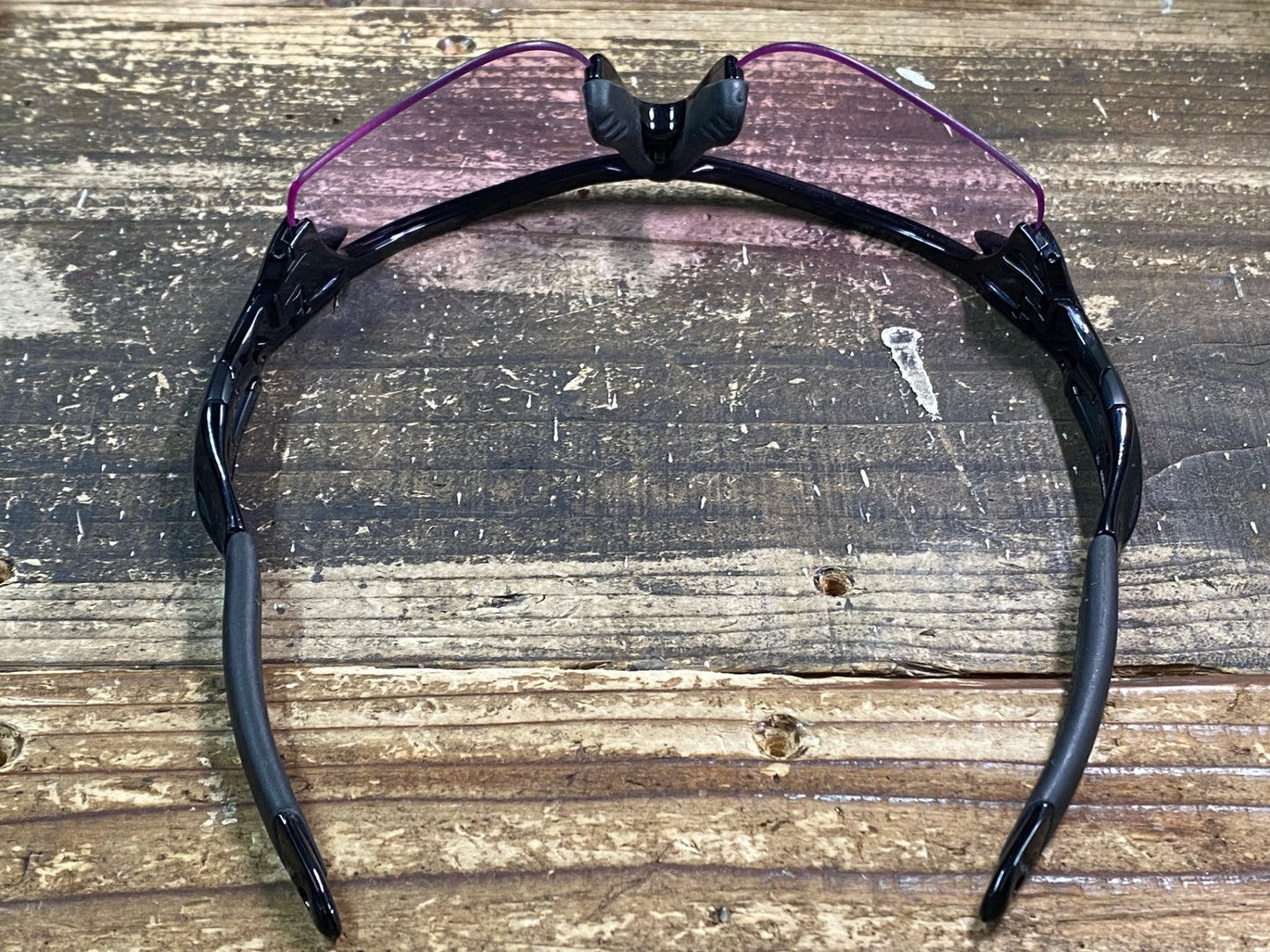 IV420 オークリー oakley レーダーロック RadarLock プリズムレンズ 黒フレーム