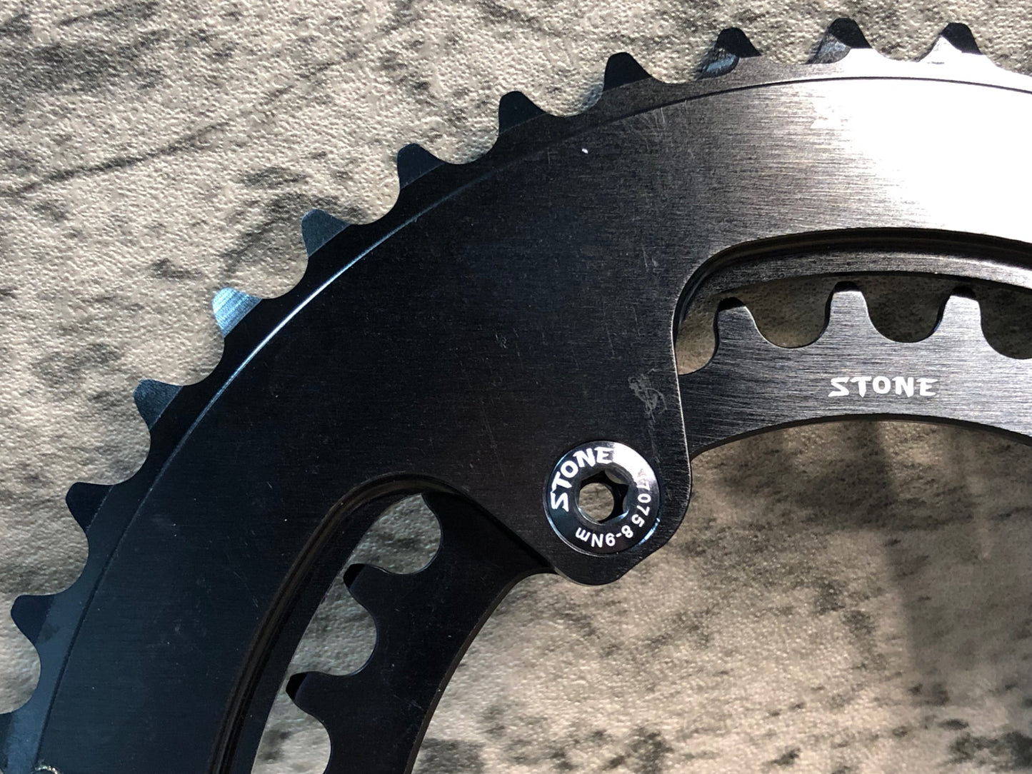 IU033 Stone Design チェーンリング PCD110 4H 48/33T シマノ対応