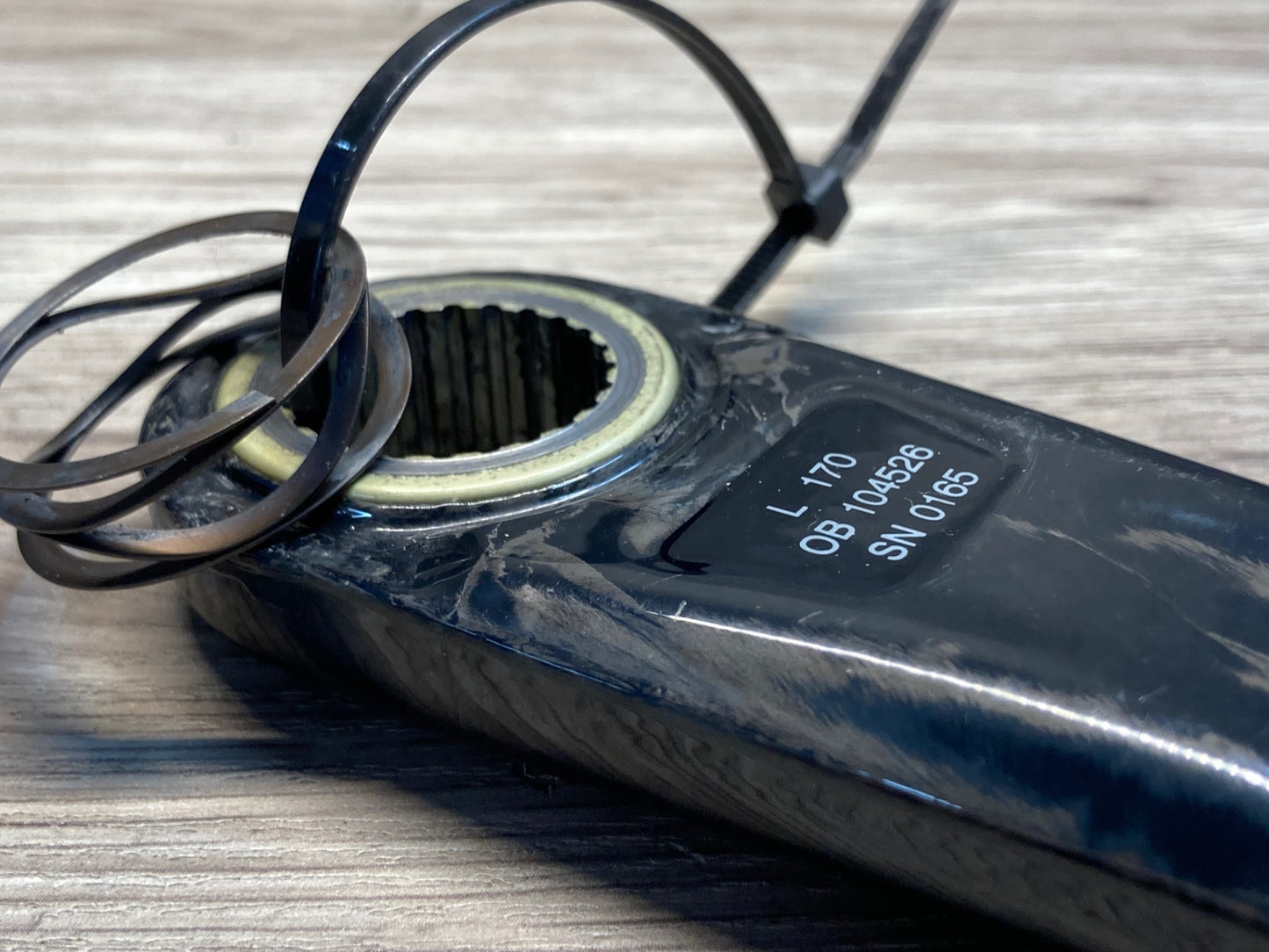 IW851 カンパニョーロ CAMPAGNOLO ケンタウル CENTAUR 左クランク 170mm パワートルク