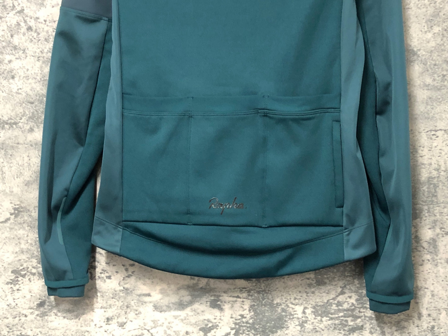 IY253 ラファ Rapha WOMEN'S CORE WINTER JACKET 長袖 サイクルジャケット 深緑 XS 裏起毛 レディース