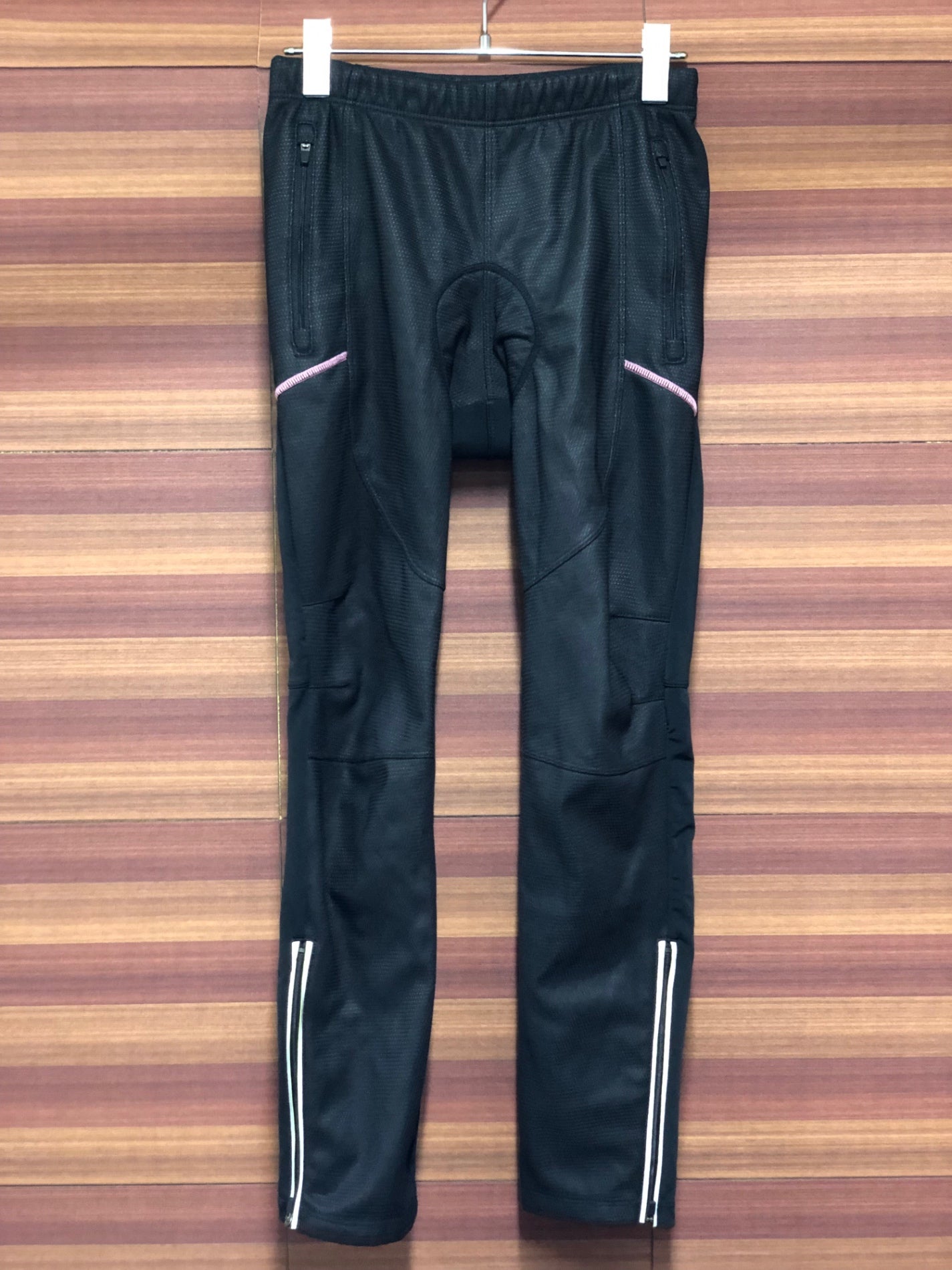 IR629 apt レーサータイツ 黒 M 裏起毛