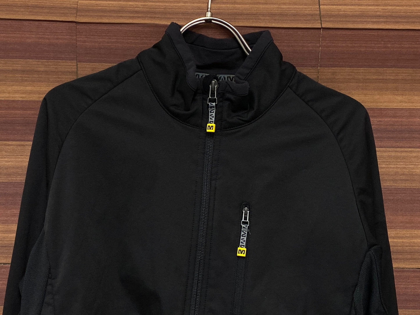 IR857 マヴィック MAVIC 裏起毛 サイクルジャケット 黒 L