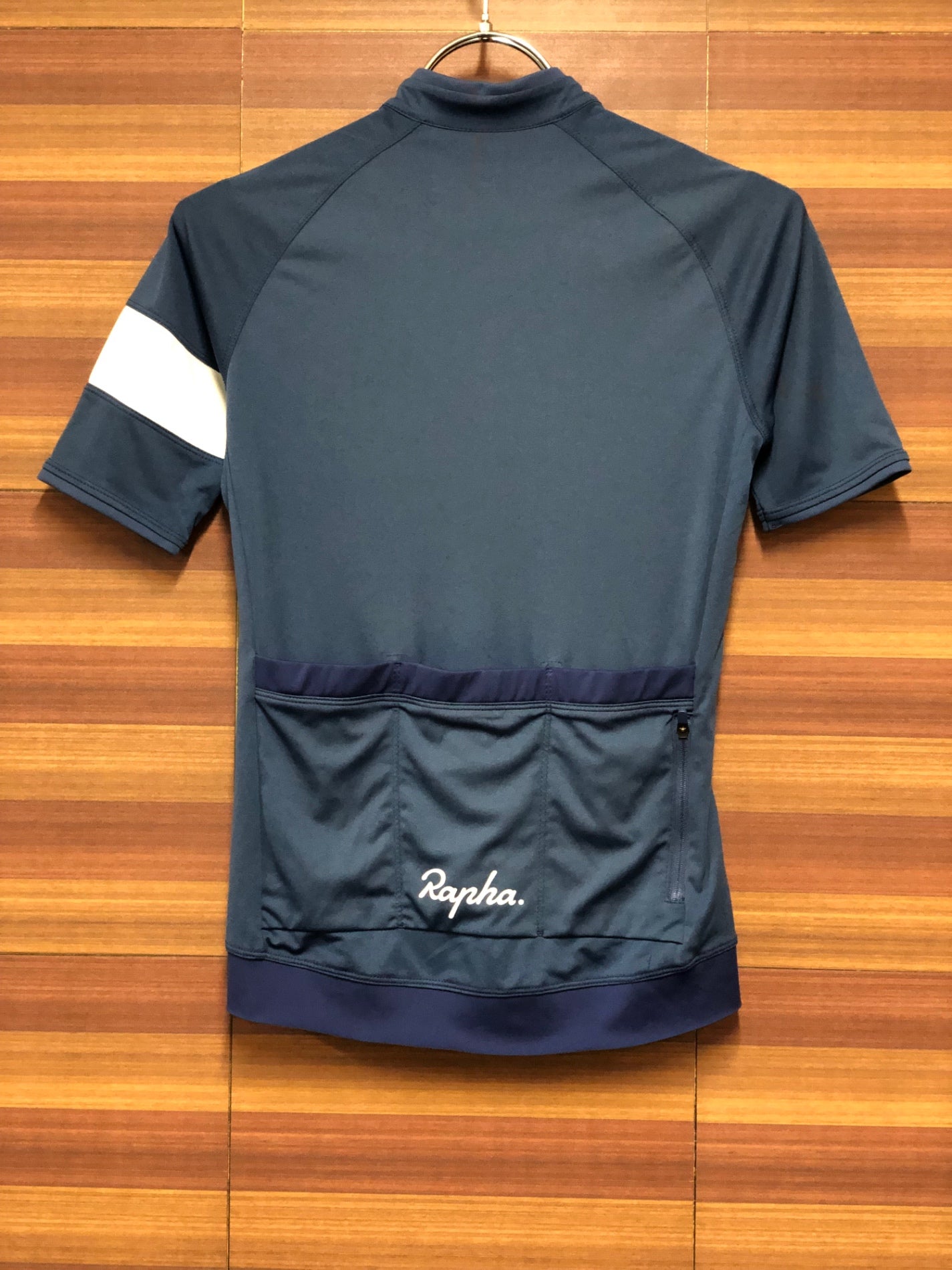 IH420 ラファ Rapha WOMEN'S CORE JERSEY 半袖サイクルジャージ 青 XS