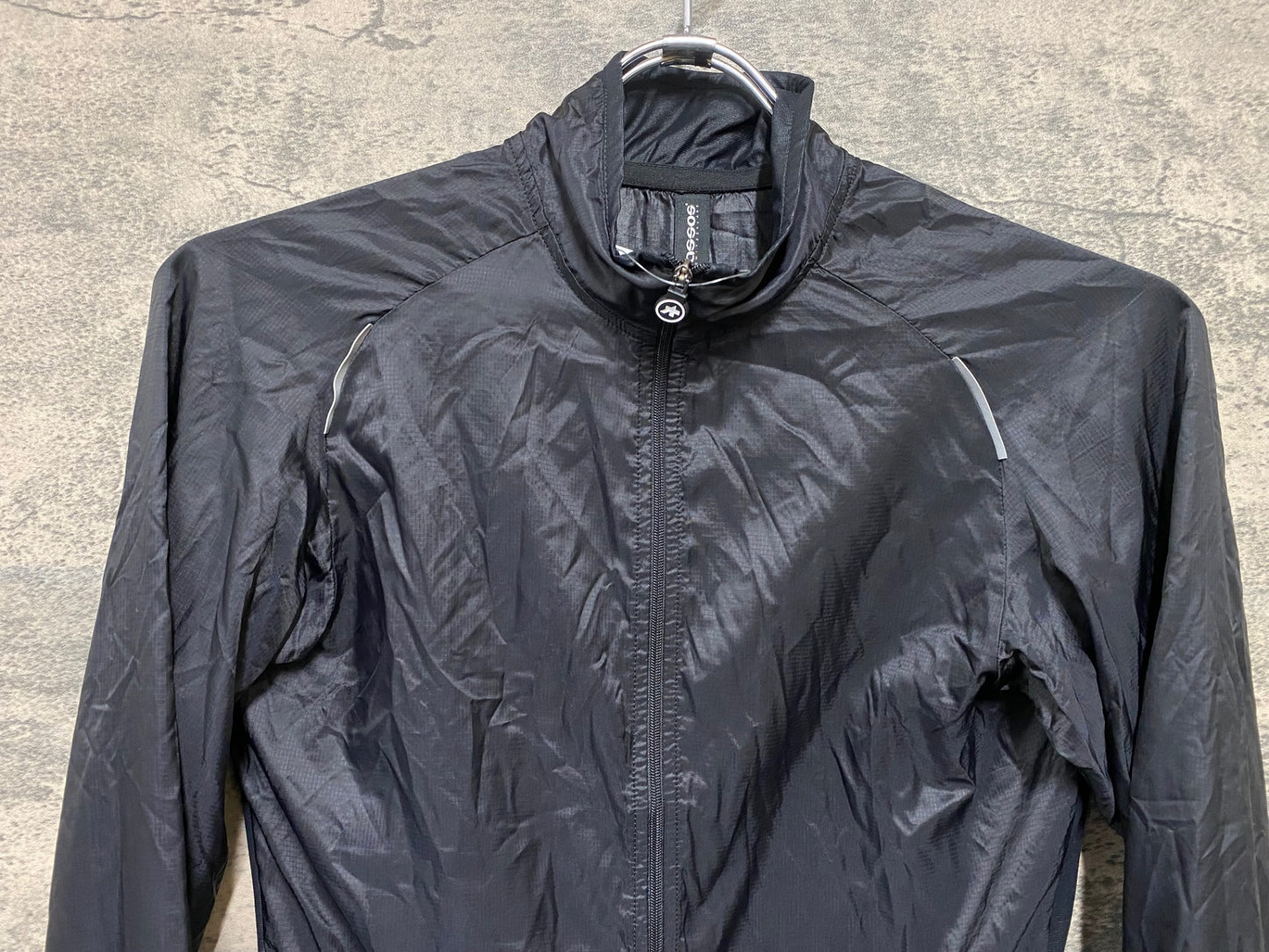 JD103 アソス assos MILLE GT Wind Jacket 長袖 ウィンドブレーカー 黒 XS