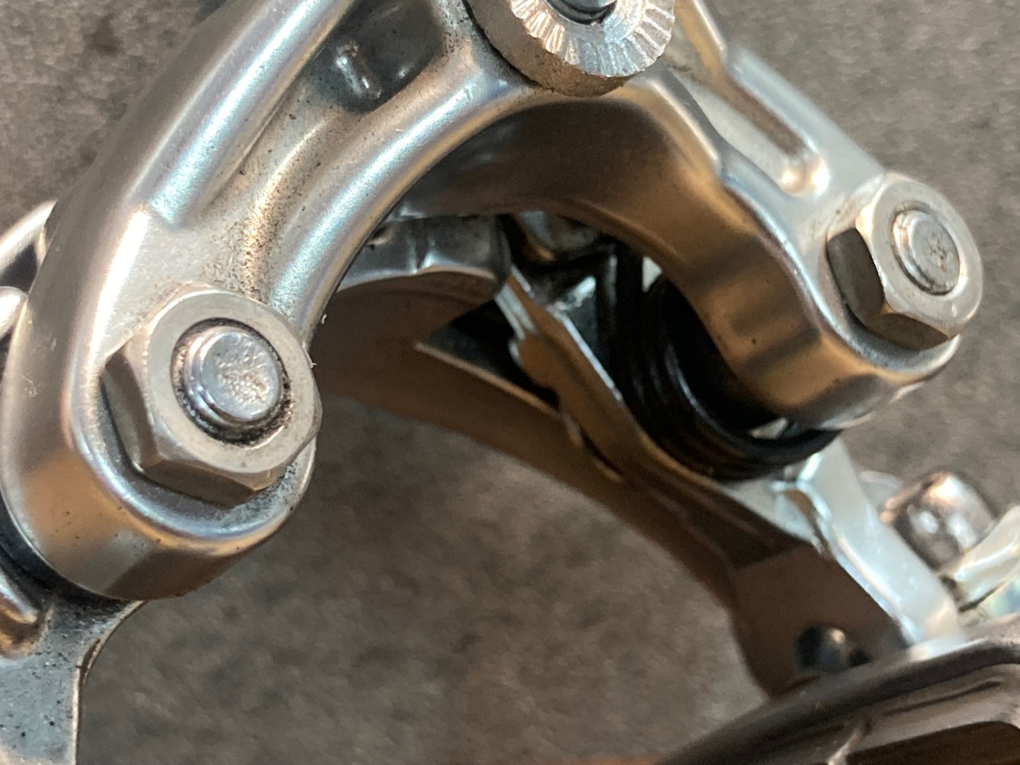 IO734 シマノ SHIMANO 105 BR-5800 キャリパーブレーキ 前後セット シルバー ※傷あり