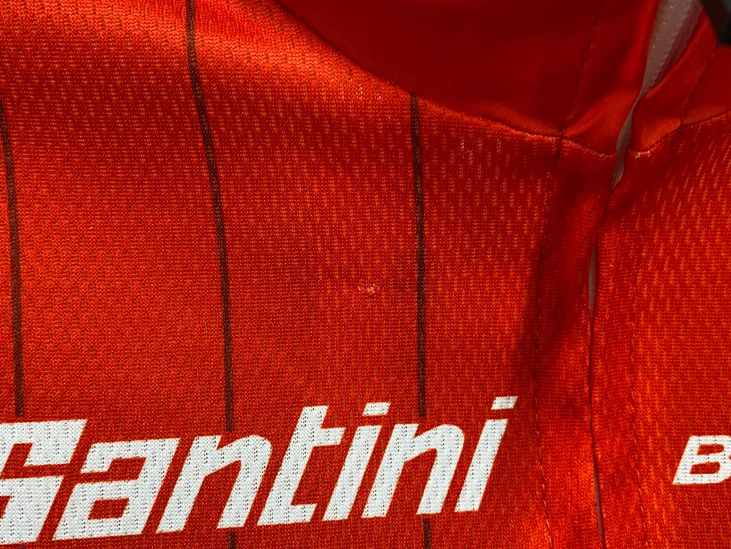 JB786 サンティーニ Santini 半袖 サイクルジャージ 赤 S