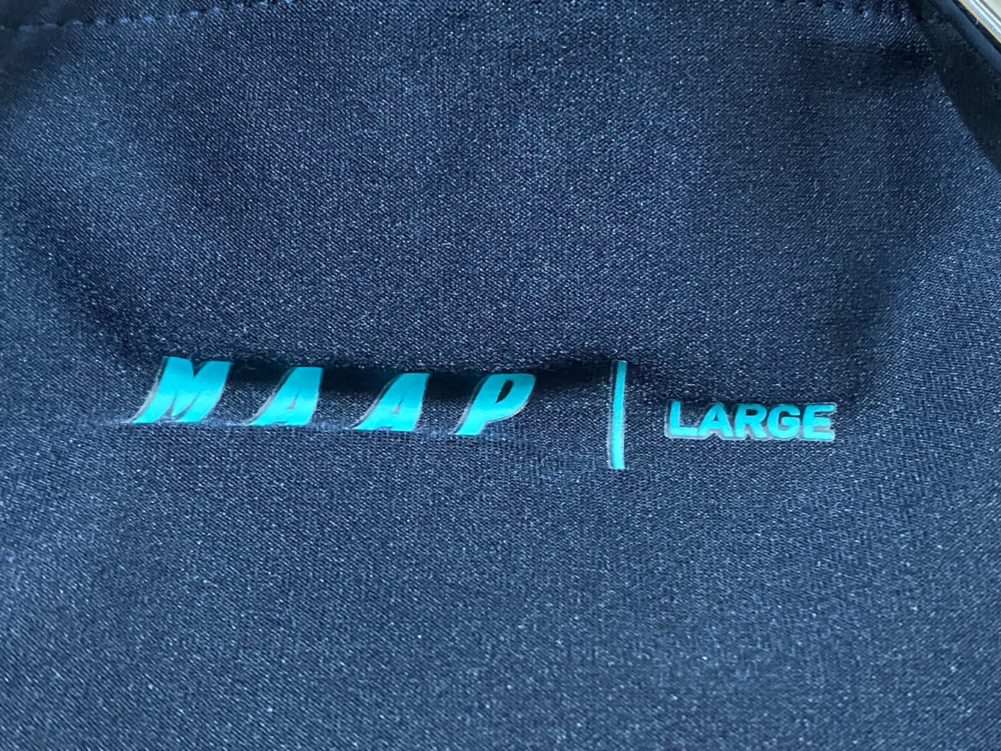 IM864 マープ MAAP 長袖 ウィンドブレーカー L 紺