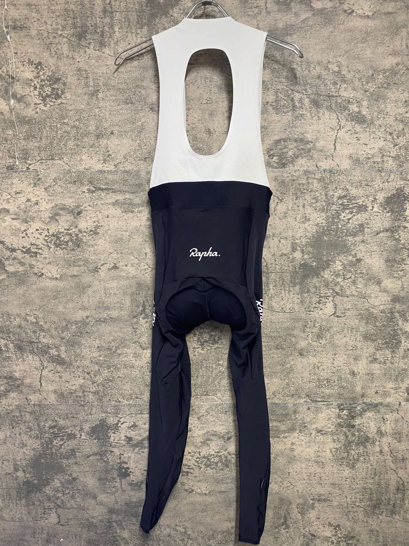 IZ050 ラファ Rapha CORE WINTER TIGHTS WITH PAD ビブタイツ 黒 S 裏起毛