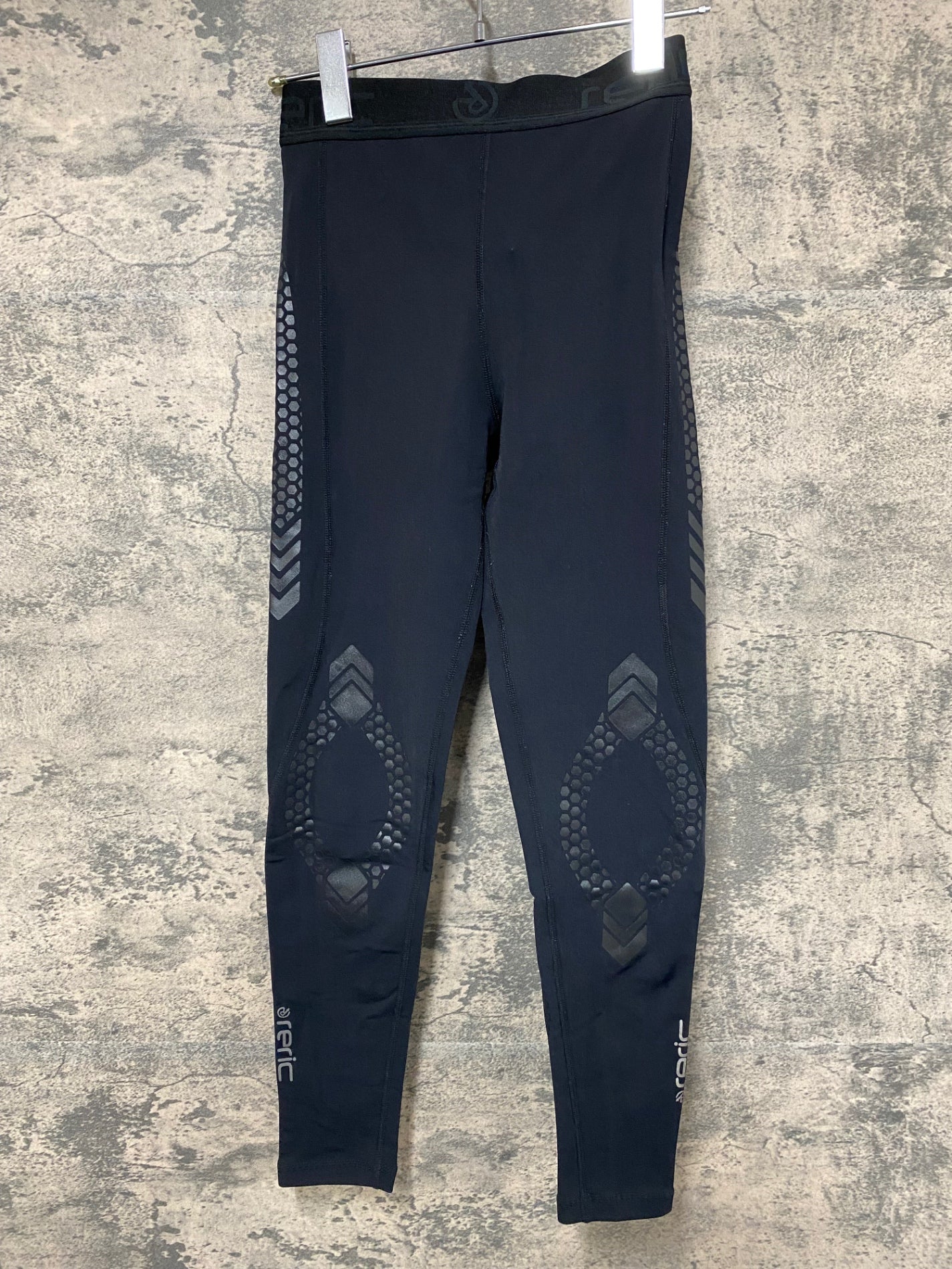 IY259 レリック reric インナータイツ 黒 S 裏起毛 レディース