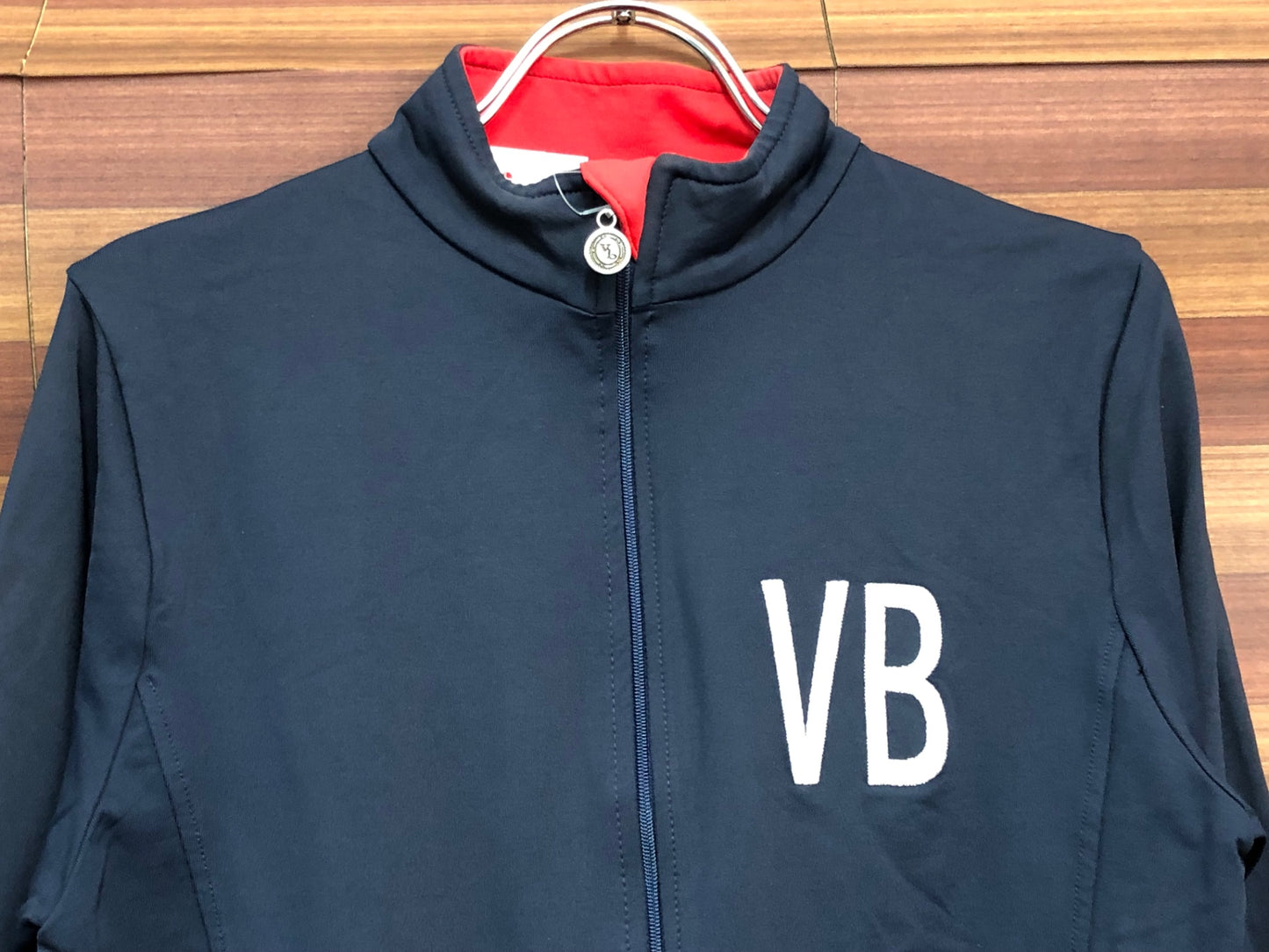 IT115 ヴェロビチ velobici VB/PRO-VR1 長袖 サイクルジャージ 紺 4