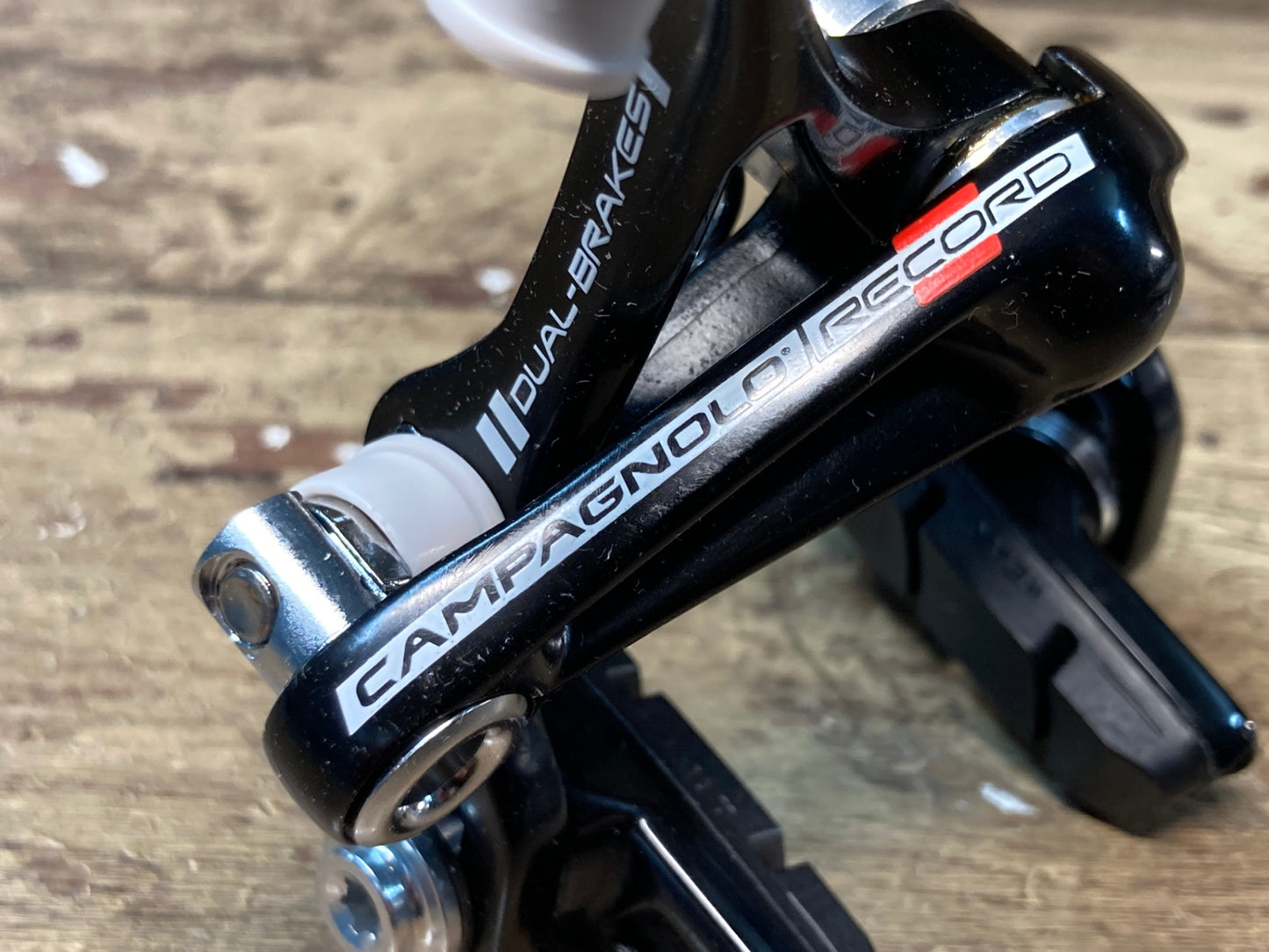 IH464 カンパニョーロ CAMPAGNOLO レコード RECORD 前後キャリパーブレーキセット スケルトン