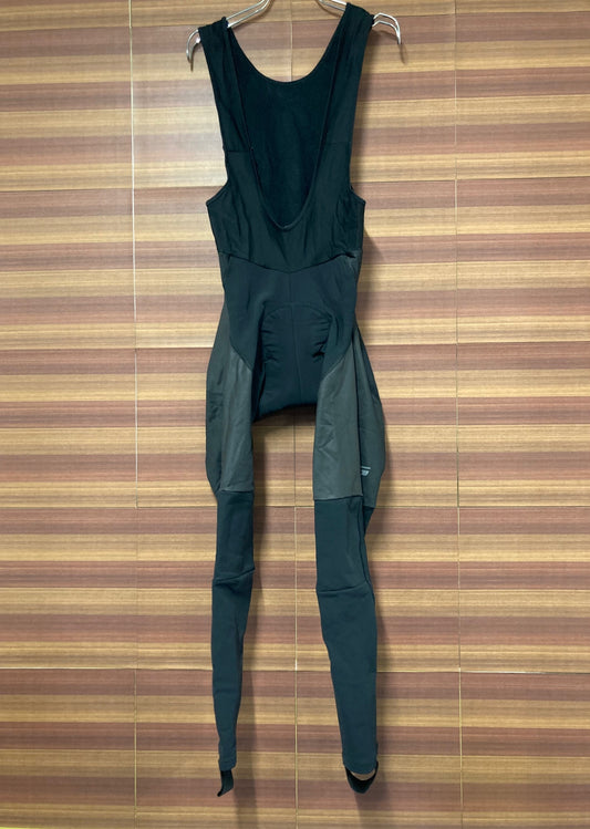 IO953 ジェッセージ GSG ビブタイツ 黒 L 裏起毛 ※若干毛玉あり