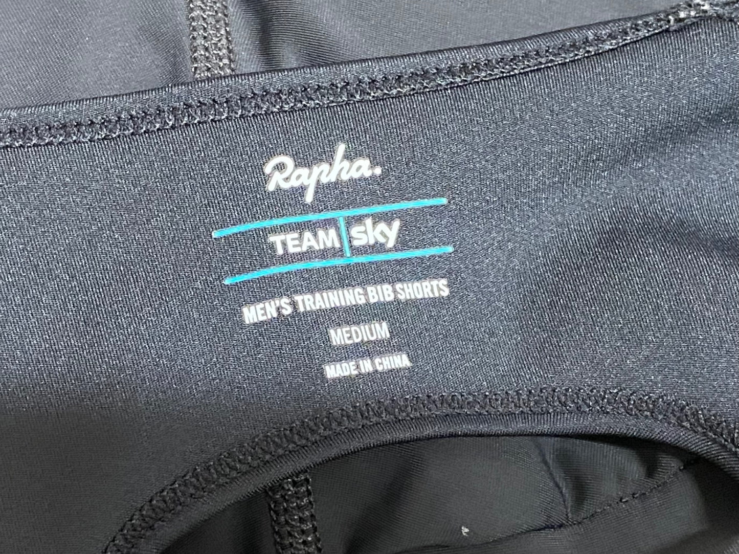 JB888 ラファ Rapha MEN'S TRAINING BIB SHORTS ビブショーツ 黒 M TEAMsky