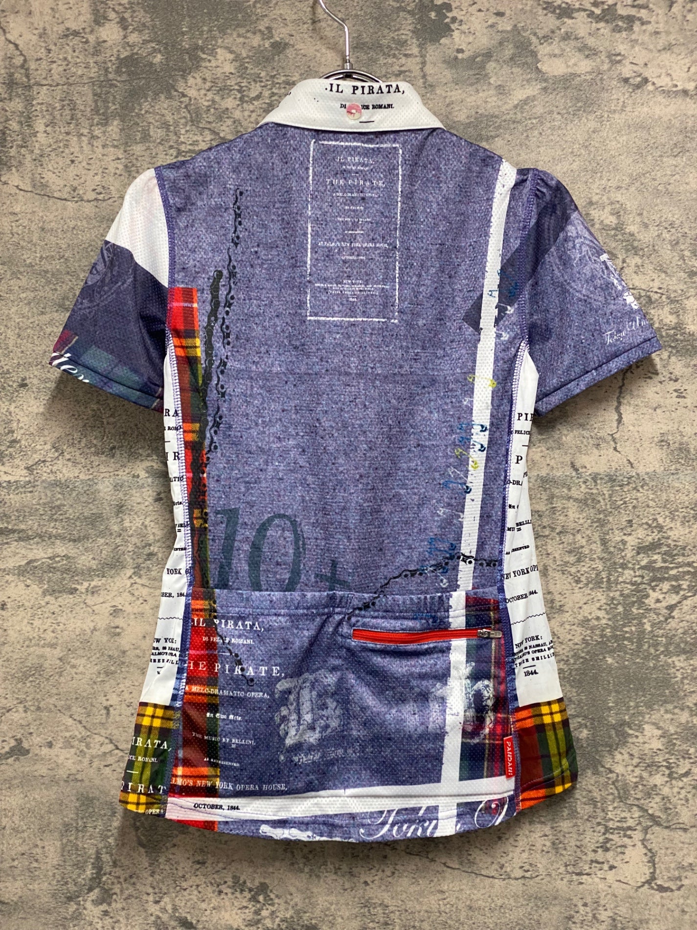 JB212 パンダーニ pandani 半袖 サイクルジャージ 総柄 S