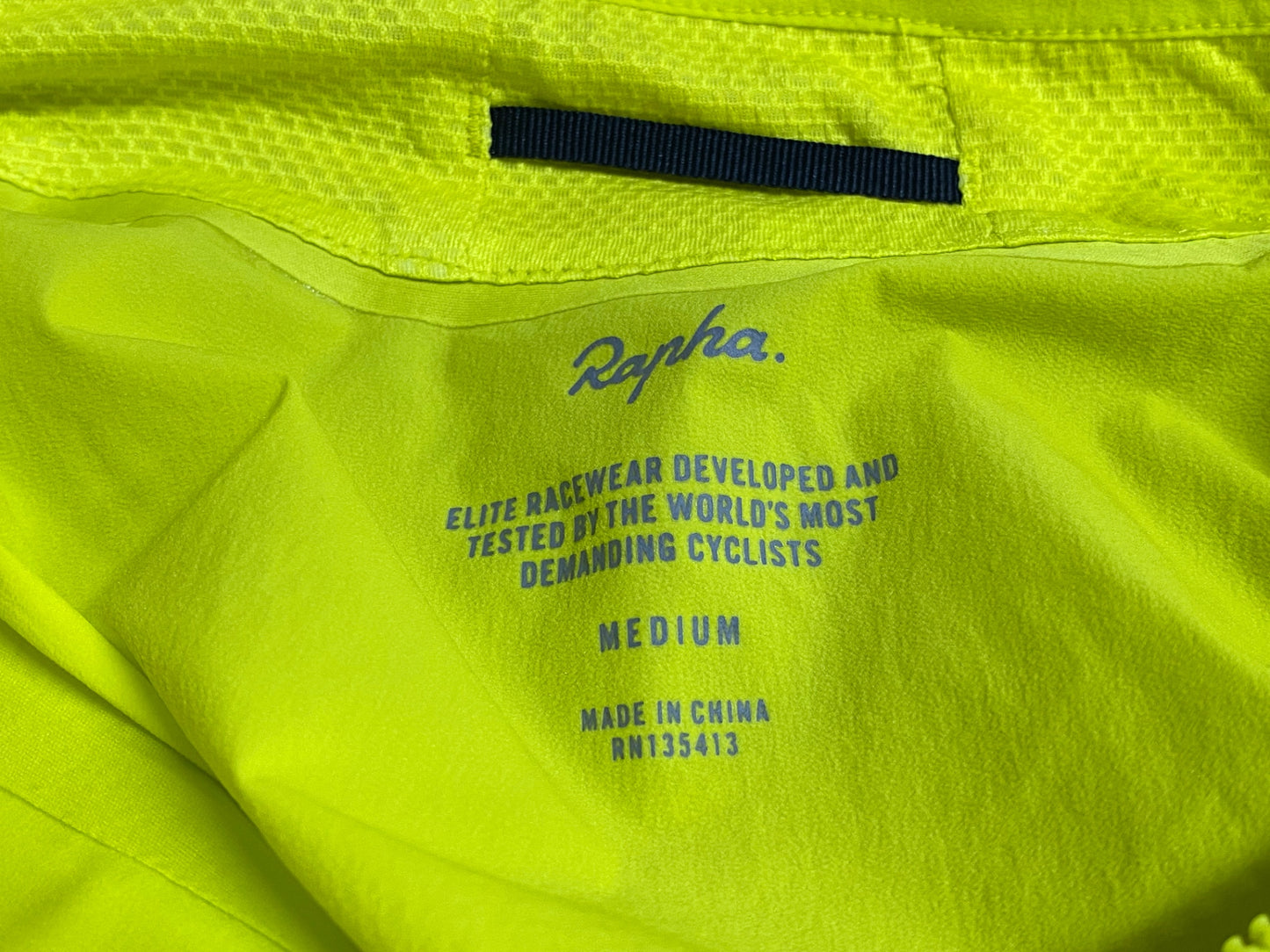 JC601 ラファ Rapha PRO TEAM LW SHADOW JACKET 長袖 サイクルジャケット 黄色 M