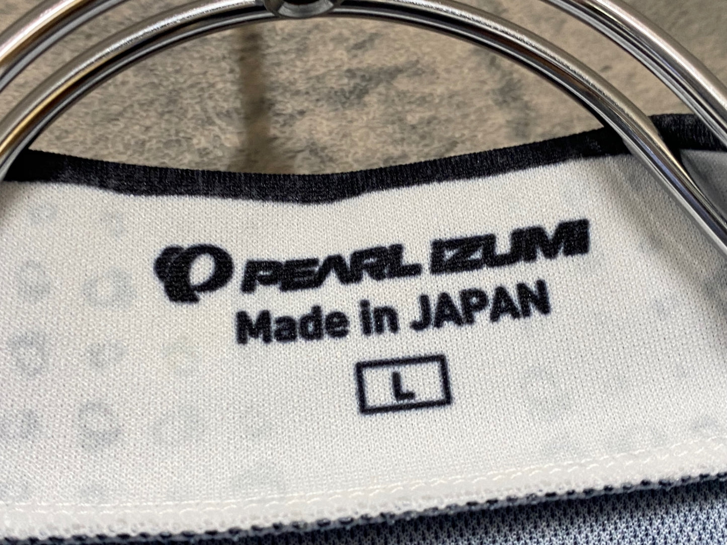 JB814 パールイズミ PEARL iZUMi 半袖サイクルジャージ 白黒 L
