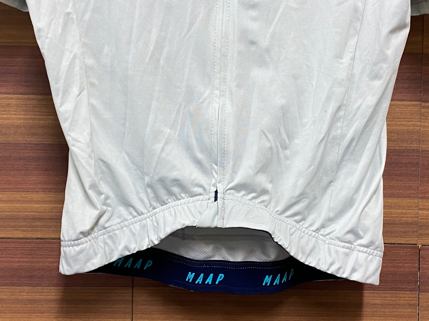 IU388 マープ MAAP TEAM FIT JERSEY 半袖 サイクルジャージ 白藍色 S