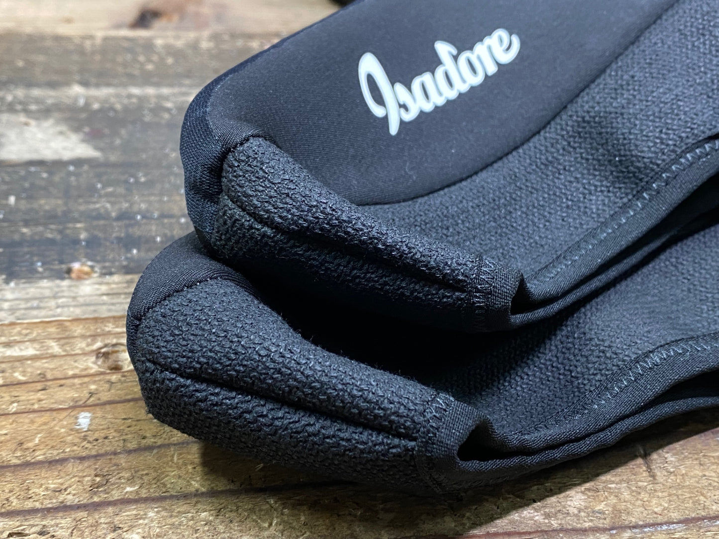 IR514 イザドア Isadore ウィンター シューズカバー 黒 S ※リフレクトひび割れ