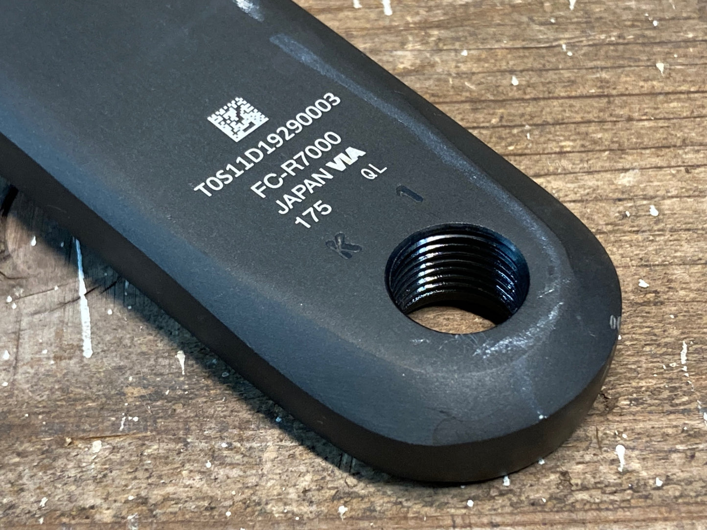 IN900 4iiii PRECISION PML100 シマノ SHIMANO 105 FC-R7000 パワーメーター クランク 175mm 左のみ ※接続確認済み