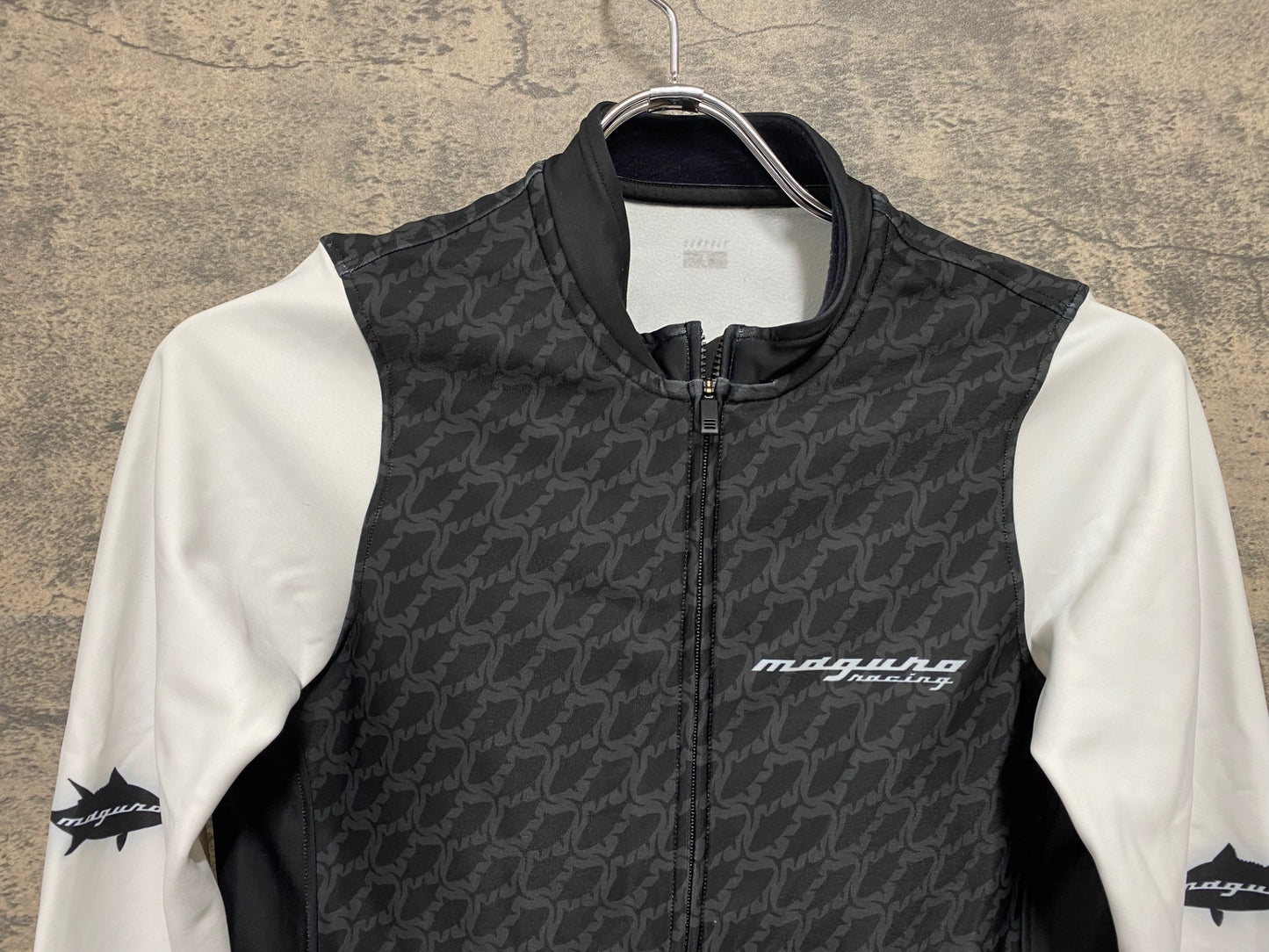 JB707 サンボルト SUNVOLT 長袖 サイクルジャージ 裏起毛 黒 S