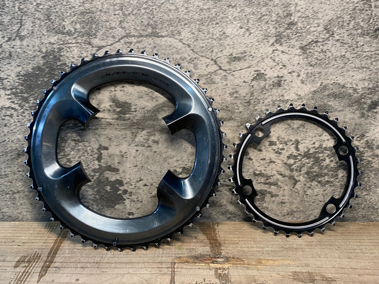 IN717 シマノ SHIMANO デュラエース DURA-ACE FC-R9100 チェーンリング 50/34T