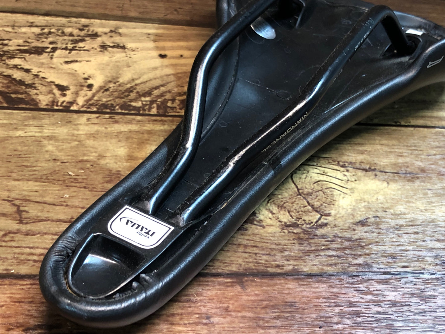 IM953 セライタリア selle Italia SLR デローザ DE ROSA サドルMANGANESEレール 黒